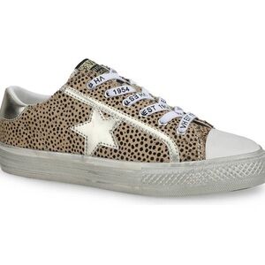 Vintage Havana Alive 31 Women's Leopard Oxford Sneakers New in Box